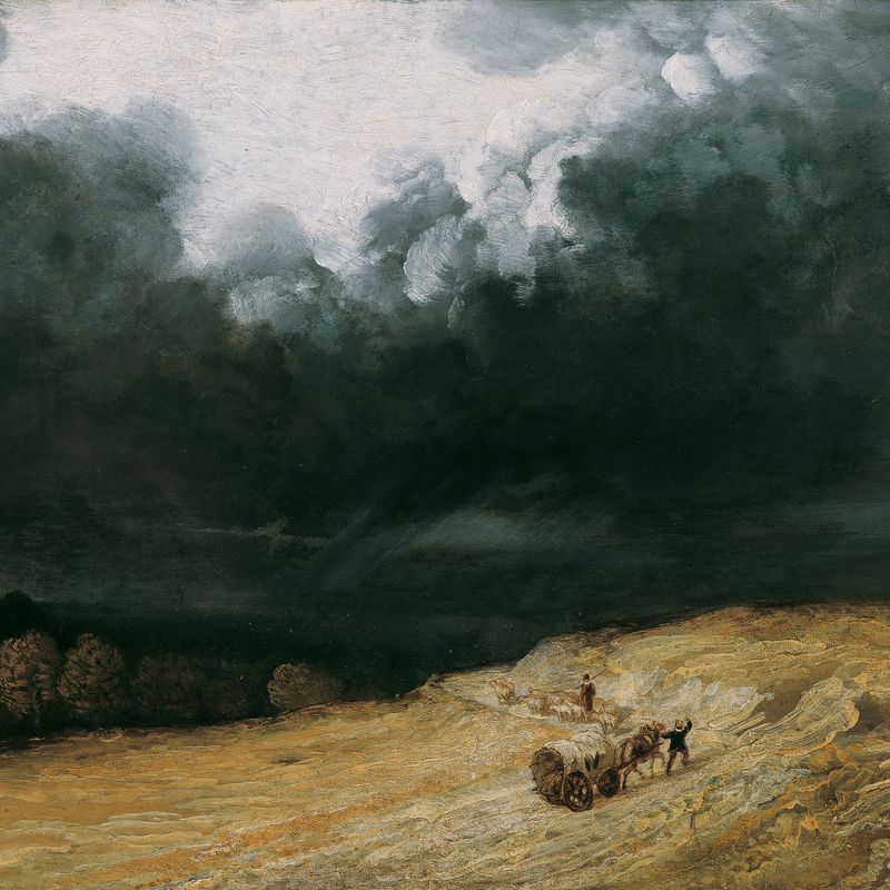 Landscape with Thunderstorm