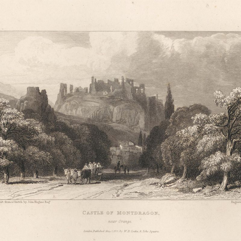 Castle of Montdragon, near Orange