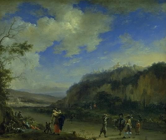 Landscape with Gentlemen Playing Pall-Mall