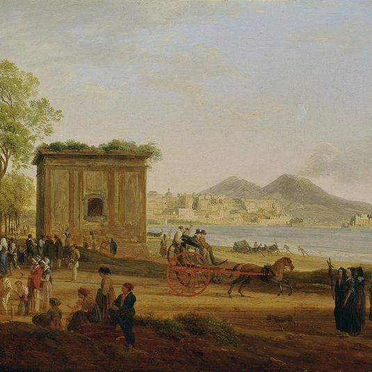 Gulf of Naples with Popular Scenes