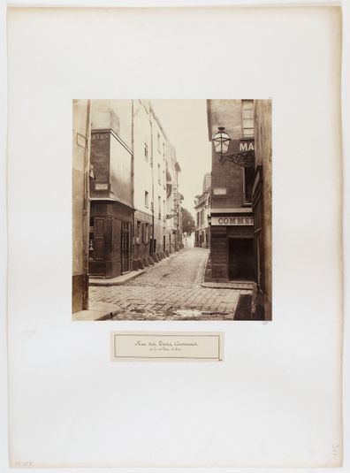 Rue des Trois-Couronnes-Saint-Marcel, vue prise de la rue Pierre-Lombard, 13ème arrondissement, Paris