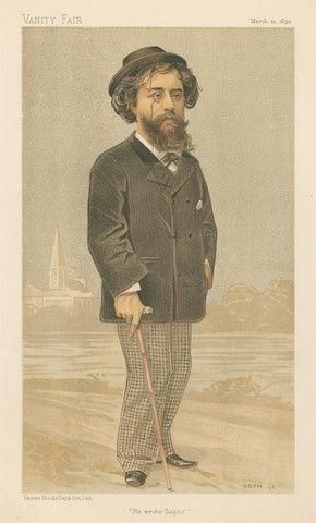 Vanity Fair: Literary; 'He wrote Sapho', Alphonse Daudet, March 11, 1893