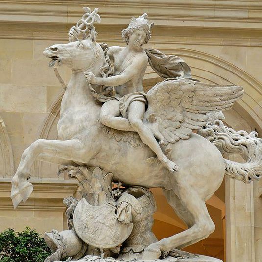 Mercury Mounted on Pegasus
