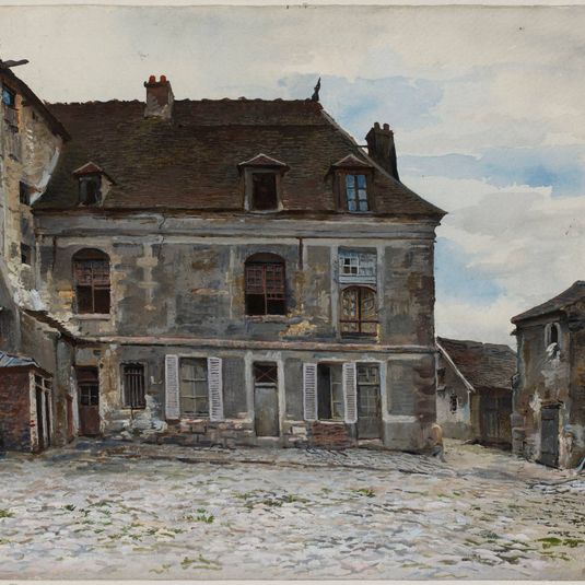 Ancien couvent des Bonhommes, rue Beethoven, en 1898.