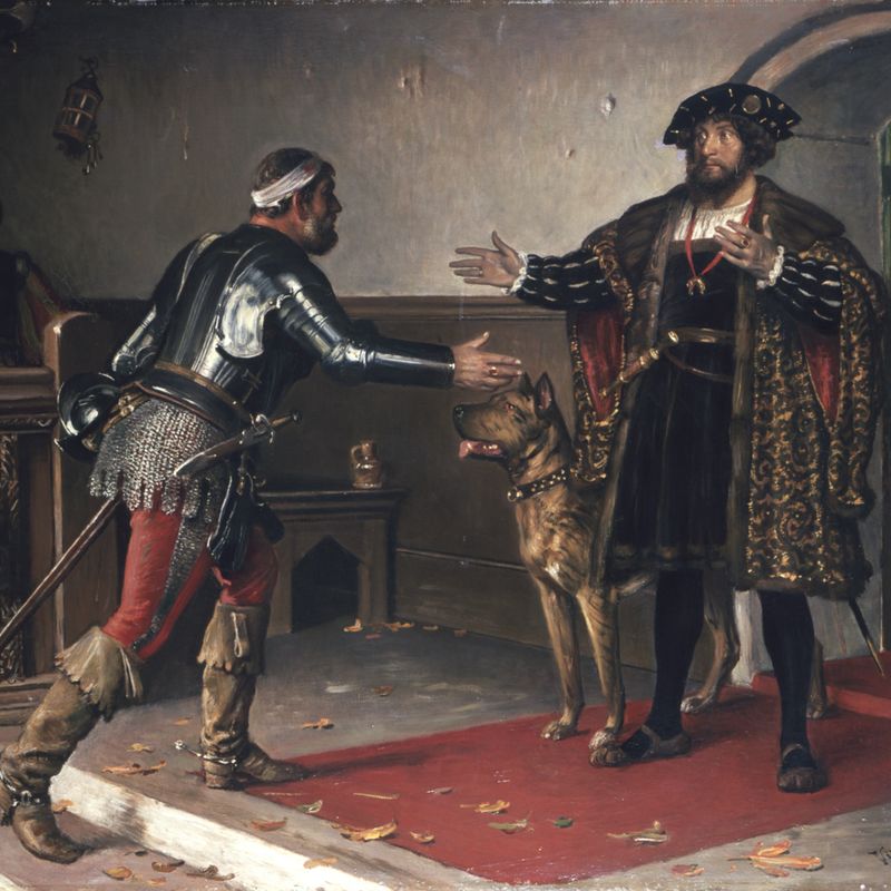 Søren Norby seeks out Christian II in the city of Lier 1528