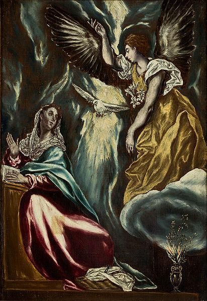 Annunciation (El Greco, São Paulo Museum of Art)
