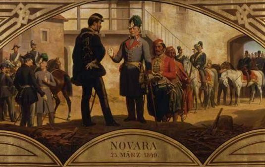 Episode nach der Schlacht bei Novara 1849