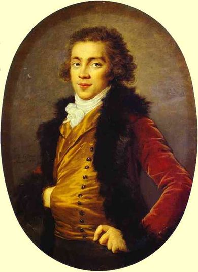 Portrait of Baron Grigory Alexandrovich Stroganoff