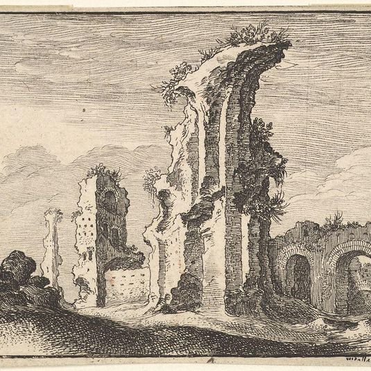 Ruins of St Croix de Jerusalem