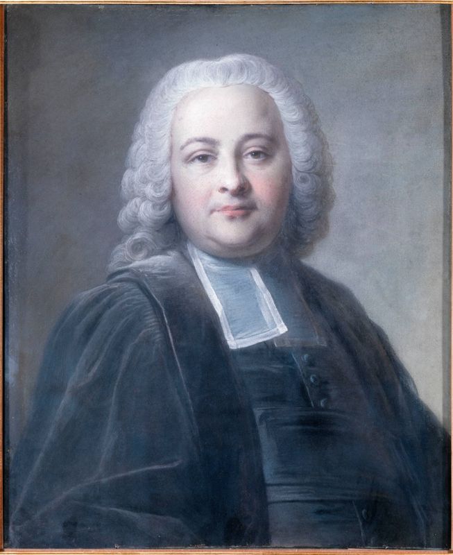 Portrait de Chrétien Guillaume de Lamoignon de Malesherbes en costume de Président de la Cour de l'Aides. (il avait succédé en 1751 à son père, le Chancelier Guillaume de Lamoignon)