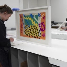 Conservation | Mounting and framing Jazz