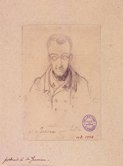 Portrait de Jussieu (1798-1853), botaniste
