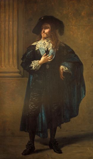 Henry Irving (1838-1905) as Charles I