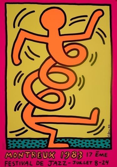 Poster For Montreux Jazz Festival 1983 (Orange)