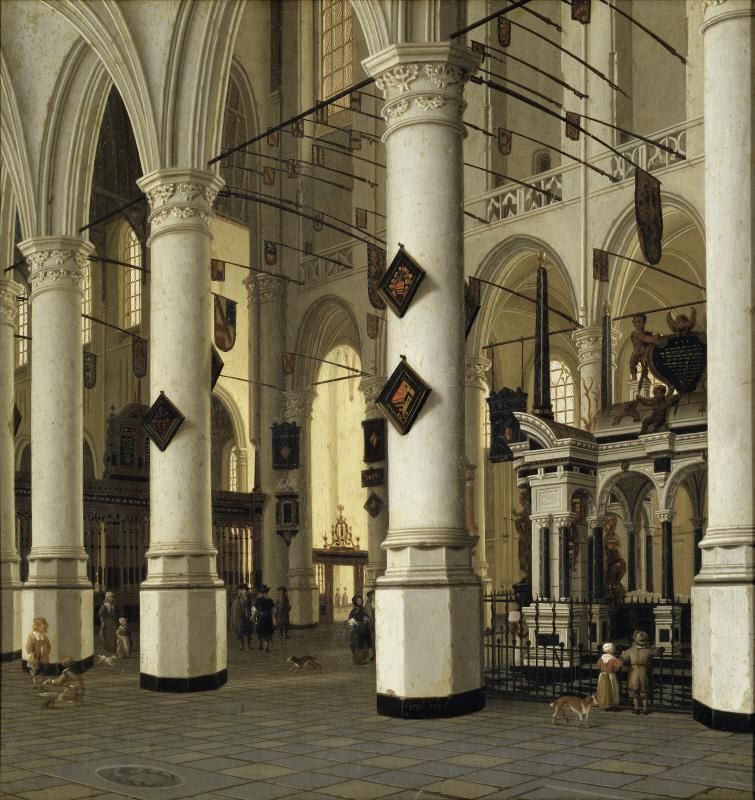 Interior of Nieuwe Kerk, Delft