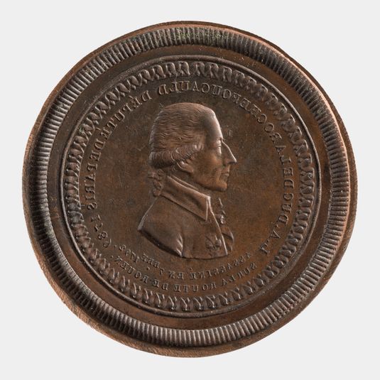 Coin : Louis-Alexandre, duc de La Rochefoucauld d'Enville (1743-1792), député à l'Assemblée nationale (1789-1791), 1801
