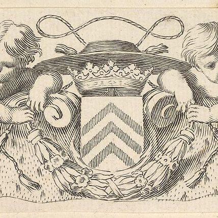 Two Cherubs with the Arms of Cardinal Richelieu