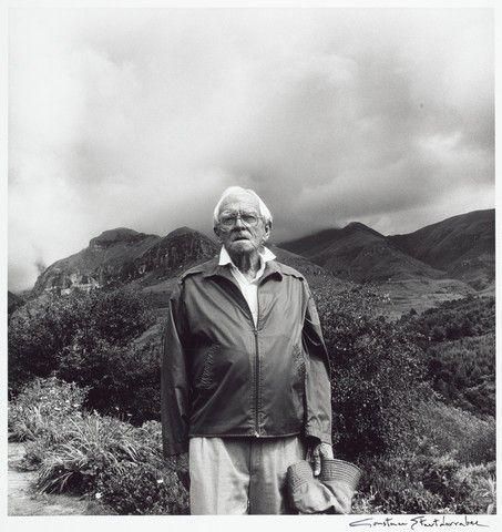 Alan Paton in the Natal Mountains, 1988