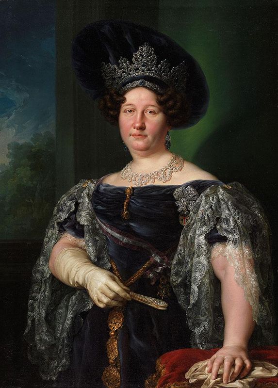 Maria Isabel du Boubón, Queen of the Two Sicilies