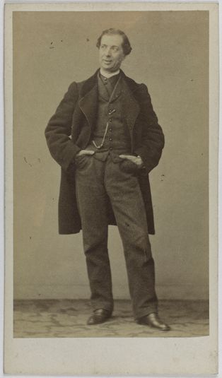 Portrait de Charles Irénée Poirier Fils, (1813-1875), (acteur)