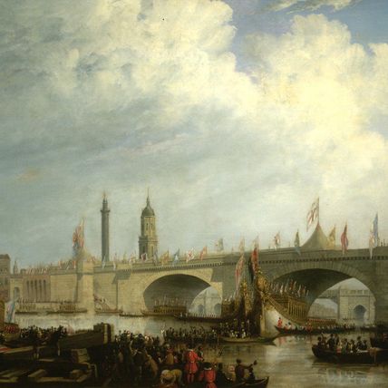The Opening of London Bridge by William IV, August 1st