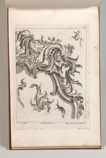 Various Designs for Rocaille Ornaments, Plate 2 from an Untitled Series of Rocaille Ornaments for Frames