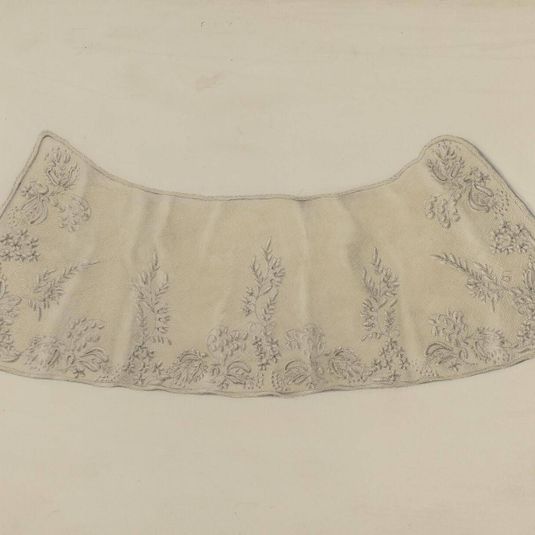 Embroidered Lace Collar