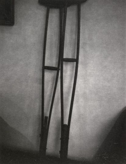 Frida Kahlo's crutches, Casa Azul, Coyoacán