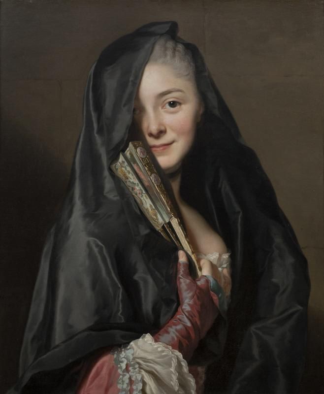 The Lady with the Veil. The Artist's Wife Marie Suzanne Giroust