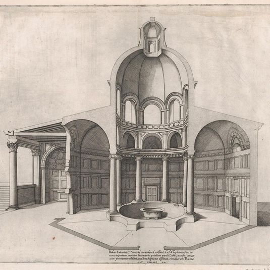 Speculum Romanae Magnificentiae: Interior of the Lateran