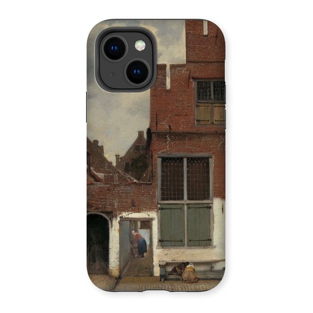 View of Houses in Delft, Known as ‘The Little Street’, Johannes Vermeer, c. 1658 Tough Phone Case Smartify Essentials