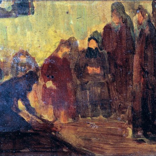 Study, Christ Washing the Feet of the Disciples