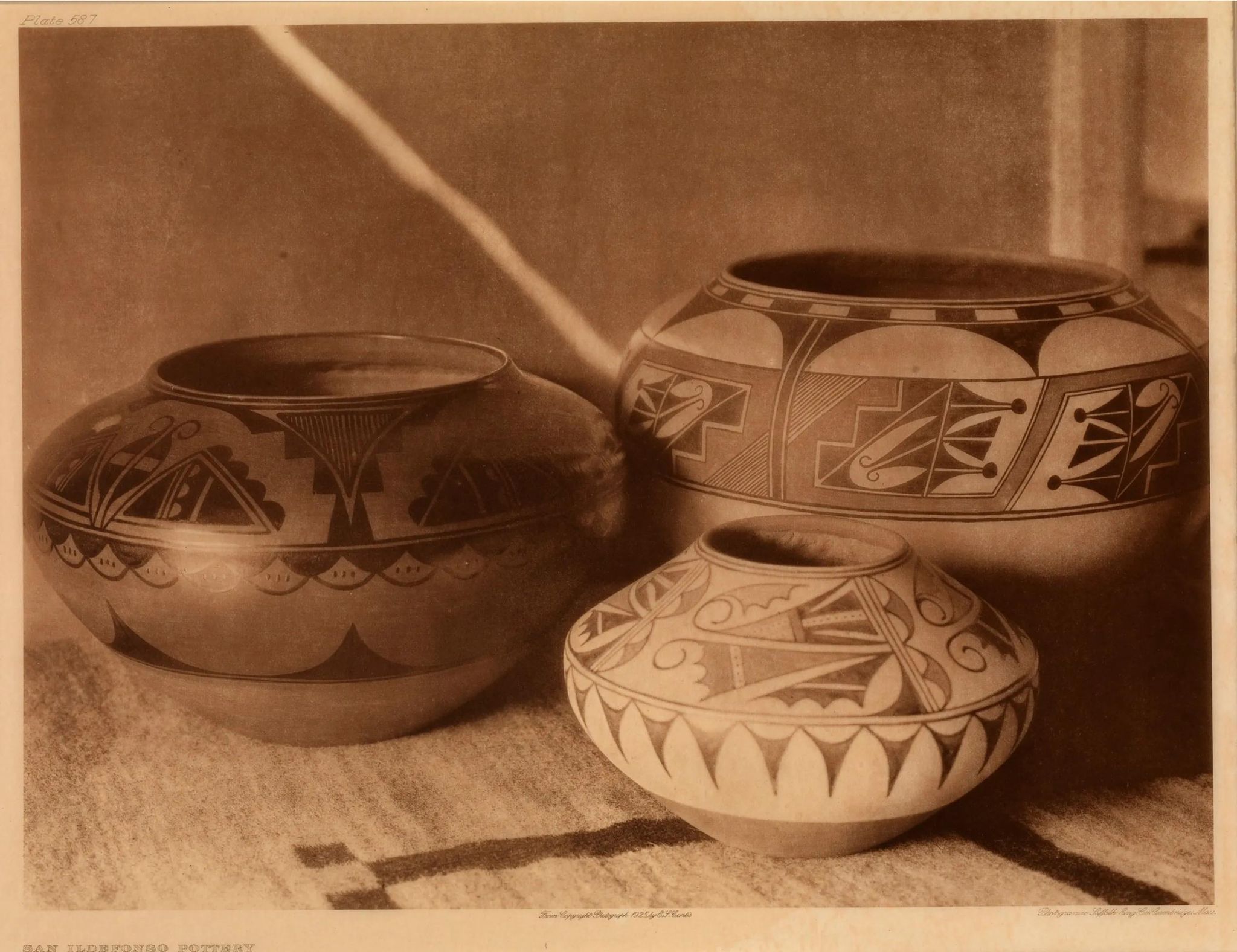 San Ildefonso Pottery