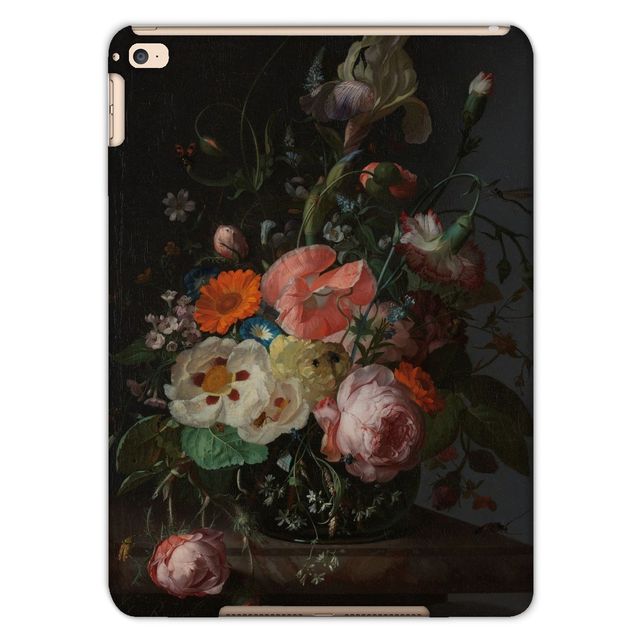 Still Life with Flowers on a Marble Tabletop, Rachel Ruysch, 1716 Tablet Cases Smartify Essentials