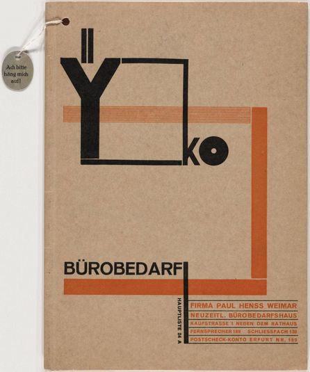 YKO Bürobedarf (Advertisement for YKO office supplies)
