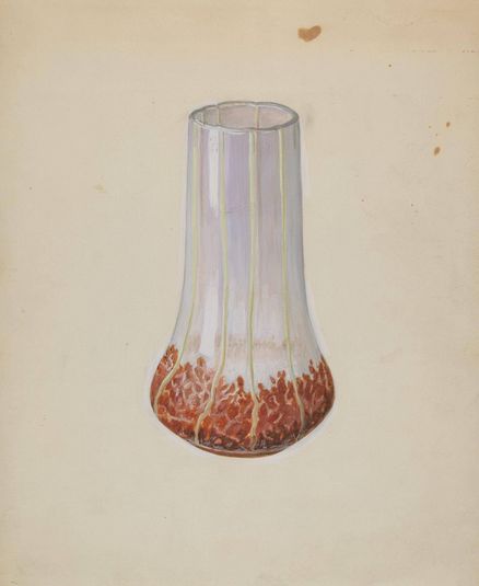 Corn Glass Vase
