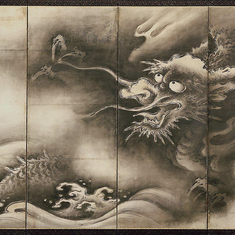 Dragon [right of the pair Dragon and Tiger]