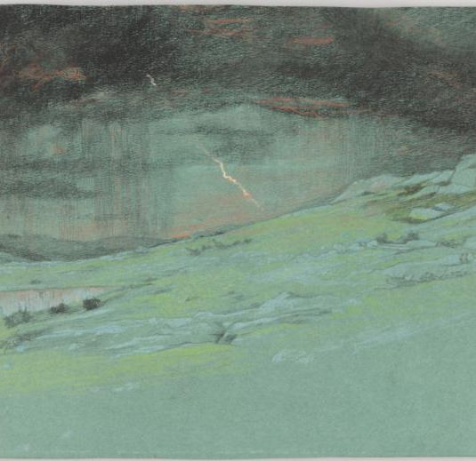 Landscape with a Thunderstorm