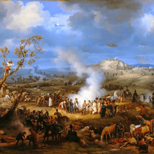 Bivouac de Napoléon à la veille de la Bataille d'Austerlitz