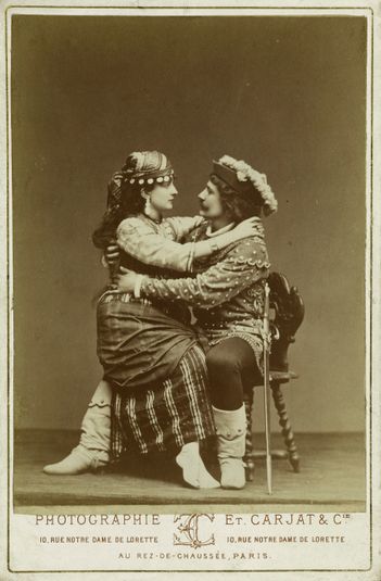 René Didier et Alice Lody dans les rôles de Phœbus et Esmeralda