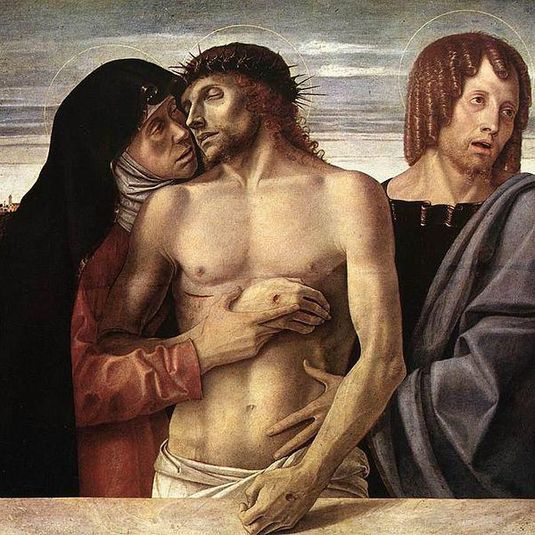 The Dead Christ Supported by the Virgin Mary and St John the Evangelist