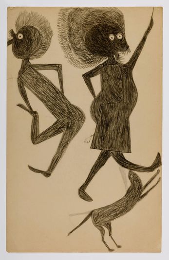 Untitled (Man, Woman, and Dog)