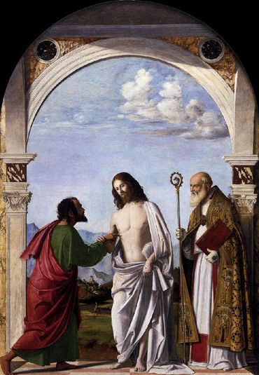 Doubting Thomas with St. Magnus