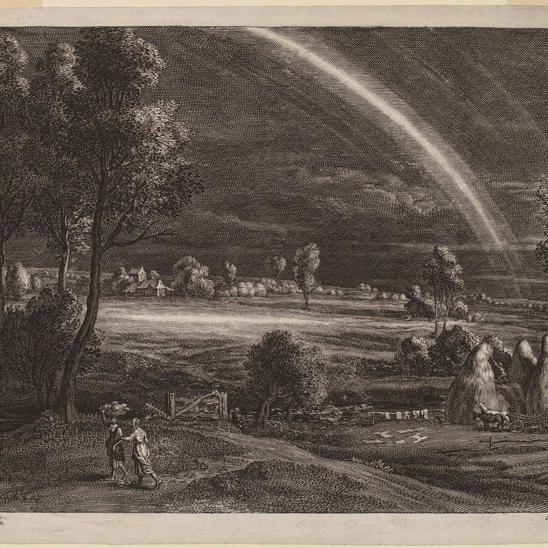 Landscape with a Large Rainbow