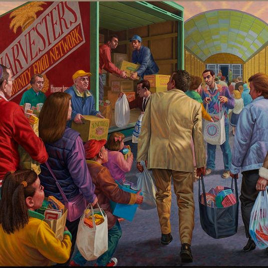 Tour: Artists in the Harvesters Food Drive Mural, 30 minutter