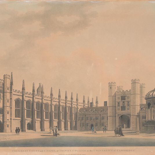 Cambridge University: Great Court And Chapel