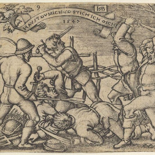 Peasants' Brawl from The Peasants' Feast or the Twelve Months