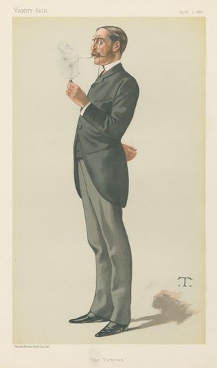 Vanity Fair: Politicians; 'The Vatican', Mr. George Errington, April 1, 1882 (B197914.702)