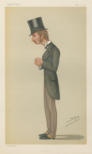 Politicians - Vanity Fair - 'Georgie'. The Rt. Hon. Lord George Francis Hamilton. April 5, 1879