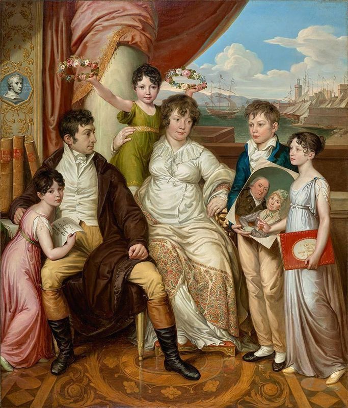 Family of the Merchant Johann Christian Edler von Bruchmann